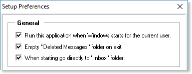 Empty deleted folder.