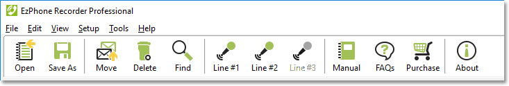 Phone Recording Toolbar